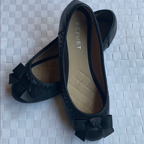 report ballet flats